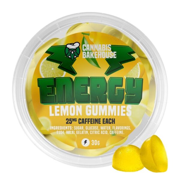 CBH – CBD Energy Lemon Gummies, 30 gram