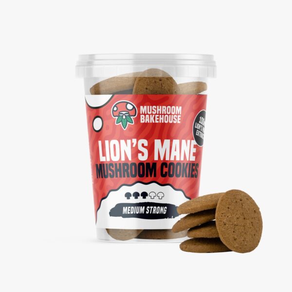 Lion's Mane Mushroom Cookies (Medium)