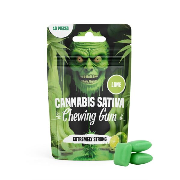 02. Cannabis Chewing Gum (Lime flavour)