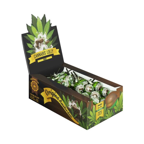 Cannabis Hash Lollies – Display Carton (70 Lollies)