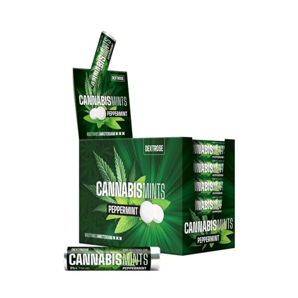Cannabis Dextrose Mint Roll