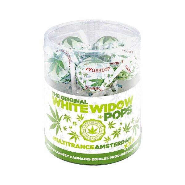 Cannabis White Widow Pops – Gift Box (10 Lollies) - Image 2