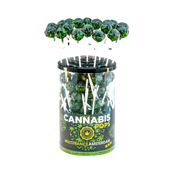 Cannabis Space Pops – Display Container (100 Lollies)