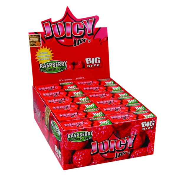 Juicy Jay's Raspberry Flavored Paper Rolls