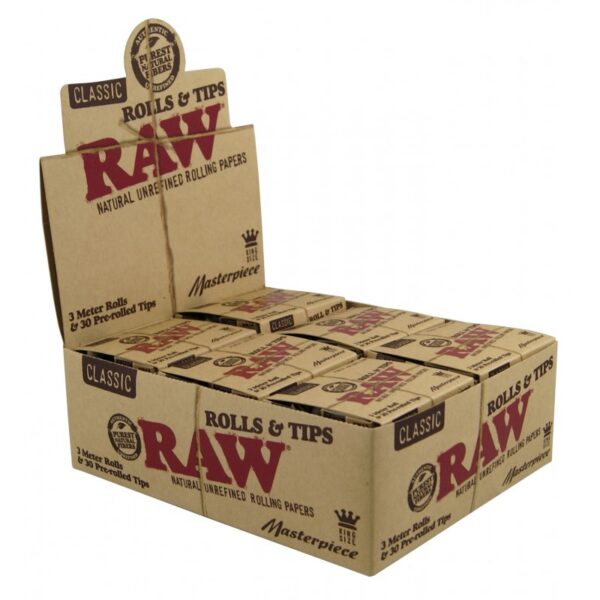 Raw Masterpiece Rolls & Tips