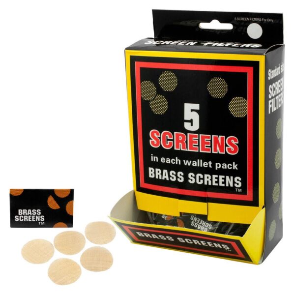 Aluminium Screens 20mm for Bong and Pipe (100packs/display)