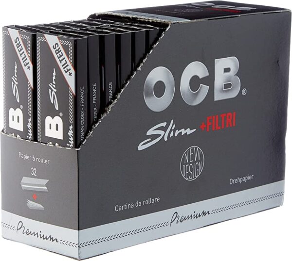 OCB Premium Kingsize Rolling Papers + Tips