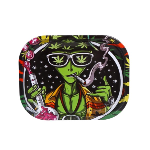 Legit Rasta Design Metal Ashtray (S)