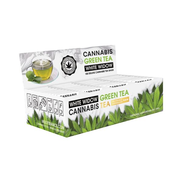 Multitrance Cannabis White Widow Tea – Green 100 Teabags